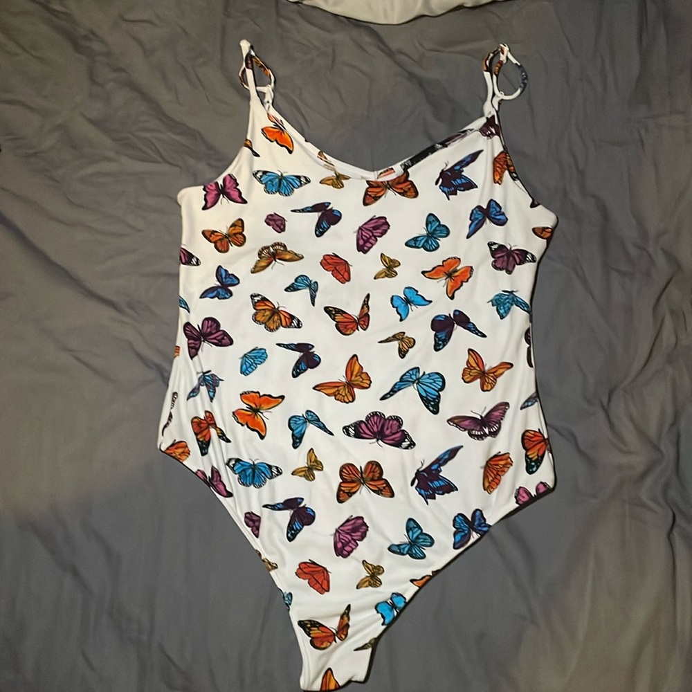 Colorful Butterfly Bodysuit